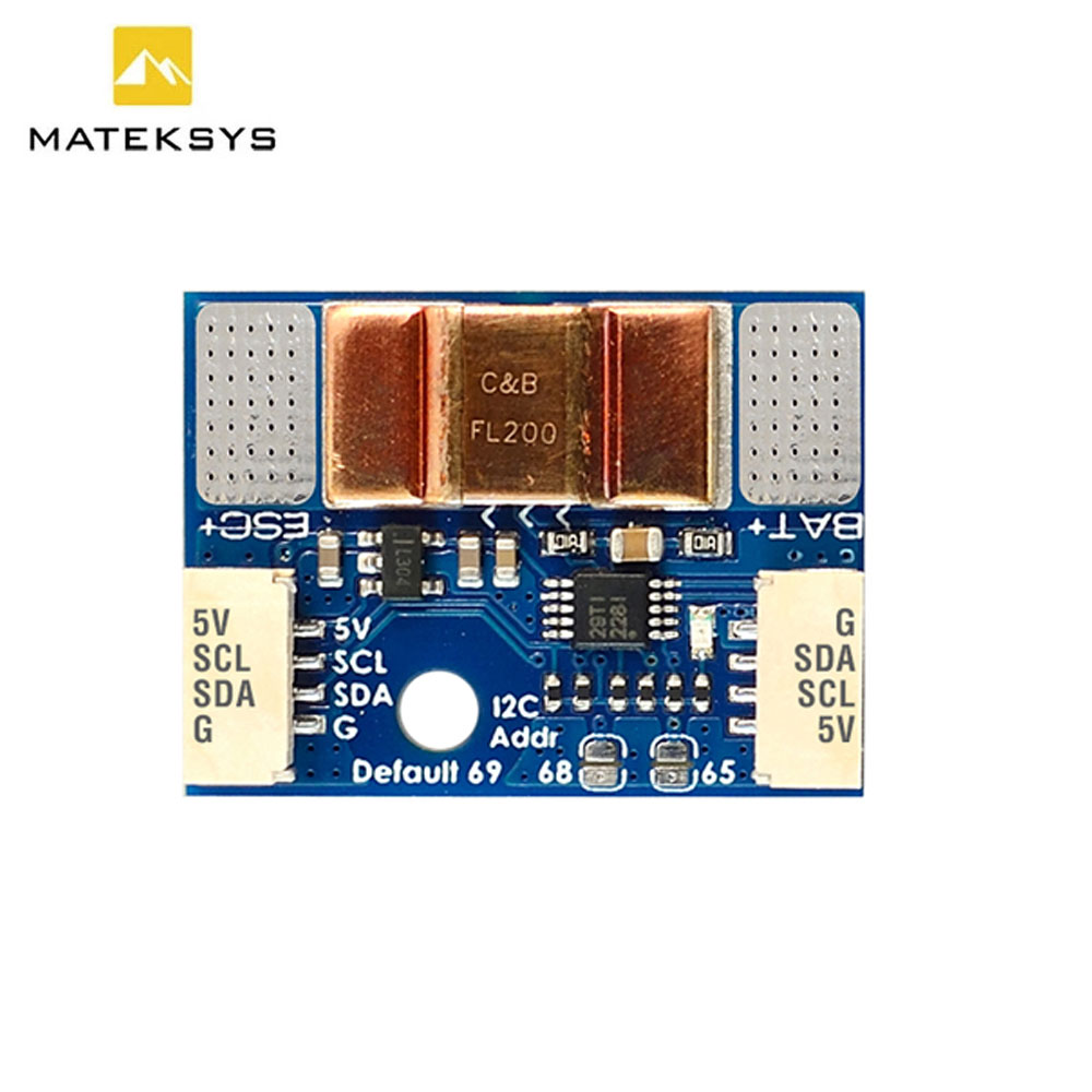 Fpv Drone Receiver - MATEK Mateksys I2C-INA-BM ultra-presisi, MONITOR daya