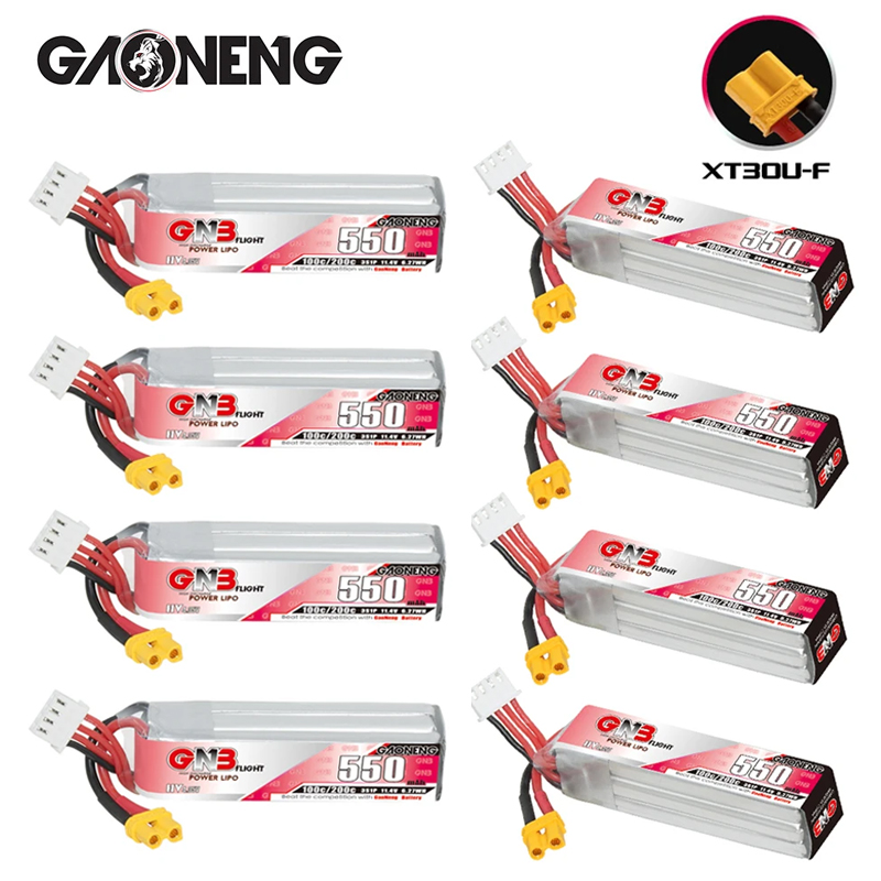 GNB HV 11.4V 550MAh 100C/200C  - Fpv Drone Battery ulasan dan harga