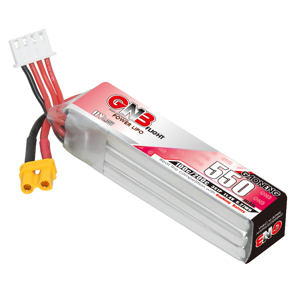 GNB HV 11.4V 550MAh 100C/200C  - Fpv Drone Battery ulasan dan harga