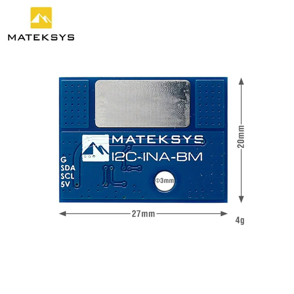 MATEK Mateksys I2C-INA-BM ultr - Fpv Drone Receiver ulasan dan harga