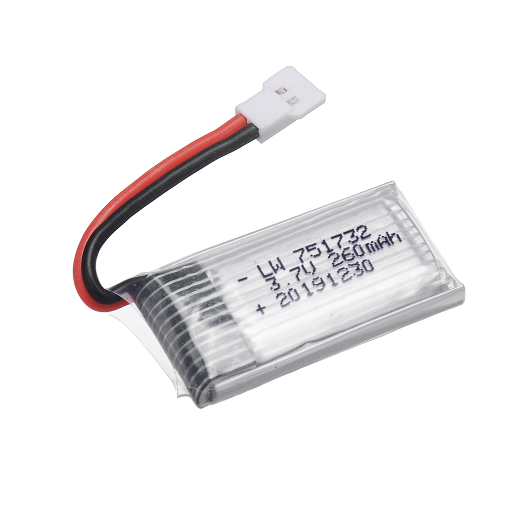 Baterai Lipo 3,7V 260mAh denga - Eachine Drone E010 ulasan dan harga